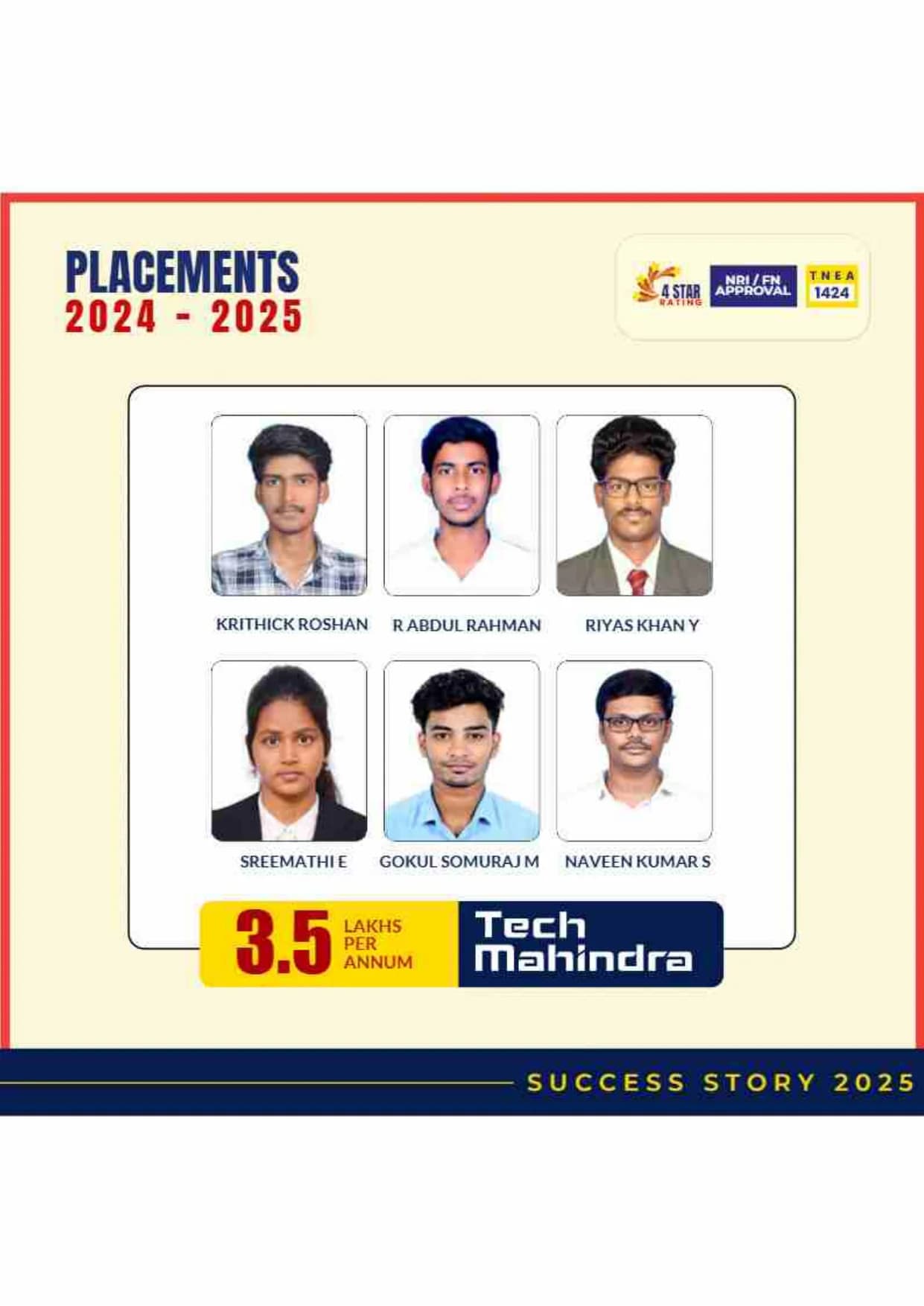 Placement Record Page 17