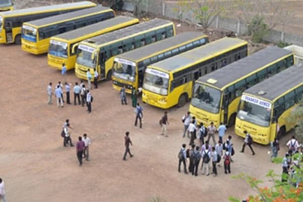 Bus Parking Area